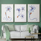 Wobbly Blooms I - Floater Framed Canvas Set