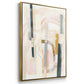 Melon Litmus I - Floater Framed Canvas Set