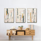 Melon Litmus I - Floater Framed Canvas Set