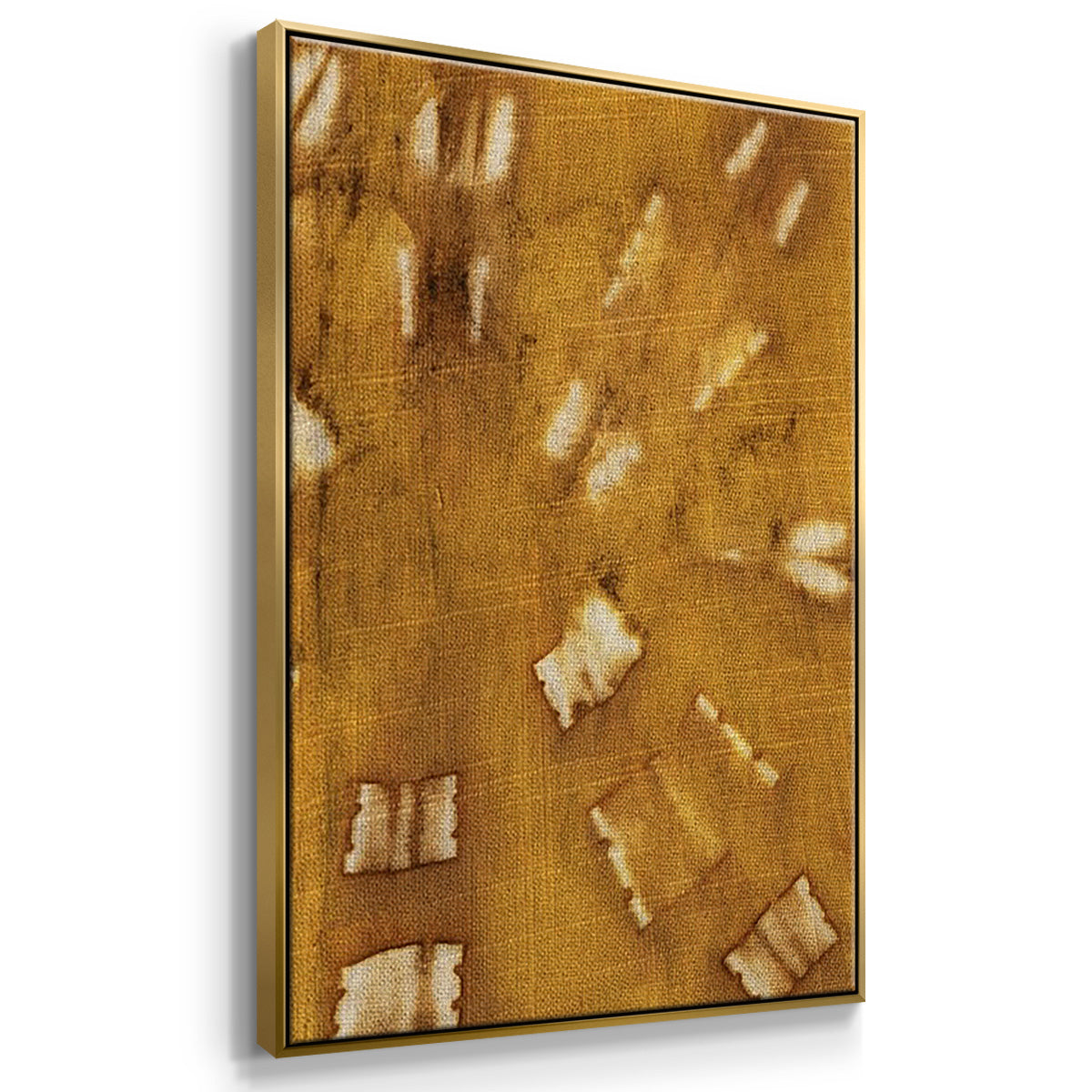 Turmeric Sunrise I - Floater Framed Canvas Set