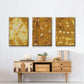 Turmeric Sunrise I - Floater Framed Canvas Set