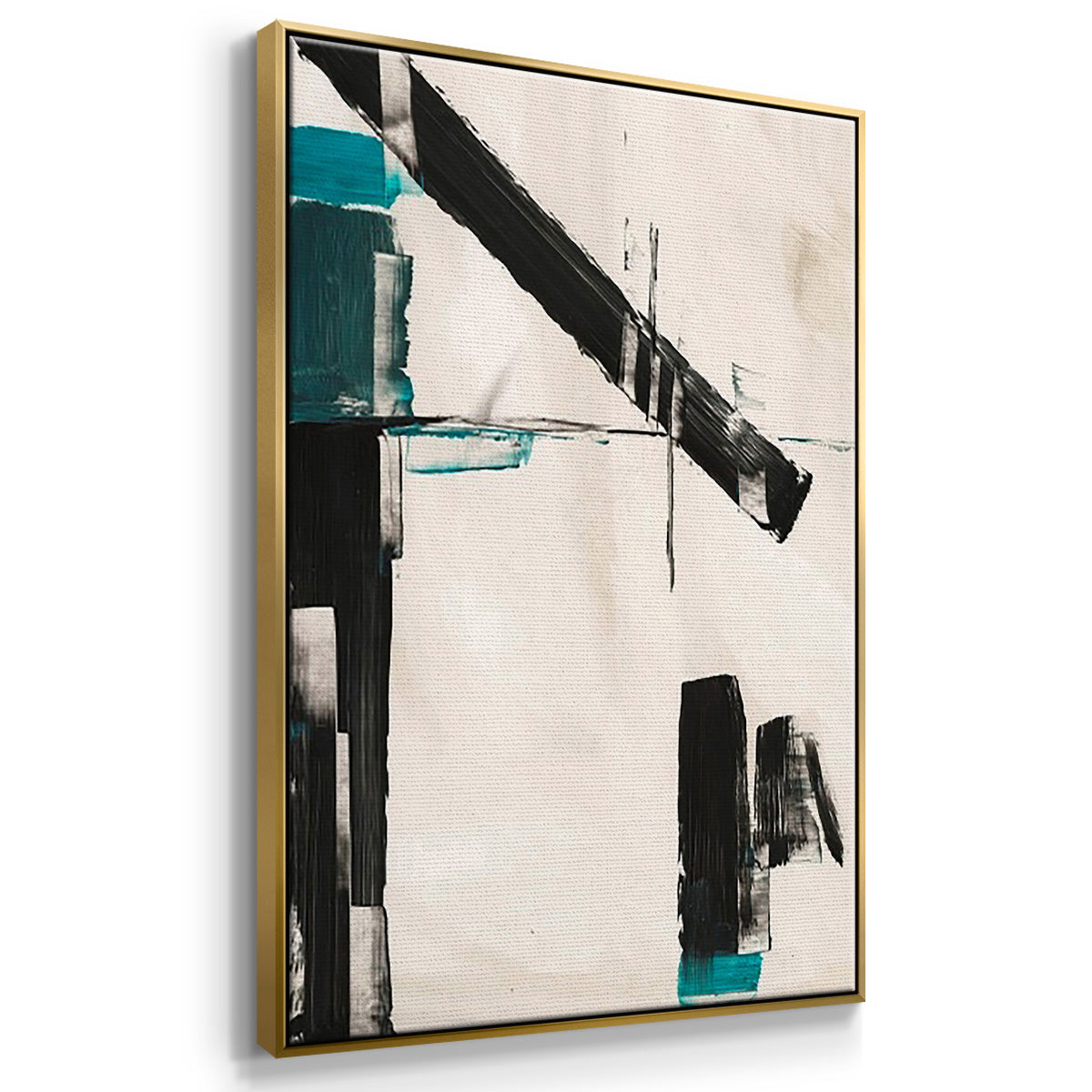 Geometry Notes I - Floater Framed Canvas Set