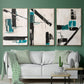 Geometry Notes I - Floater Framed Canvas Set