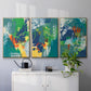 Tropical Graphics I - Floater Framed Canvas Set
