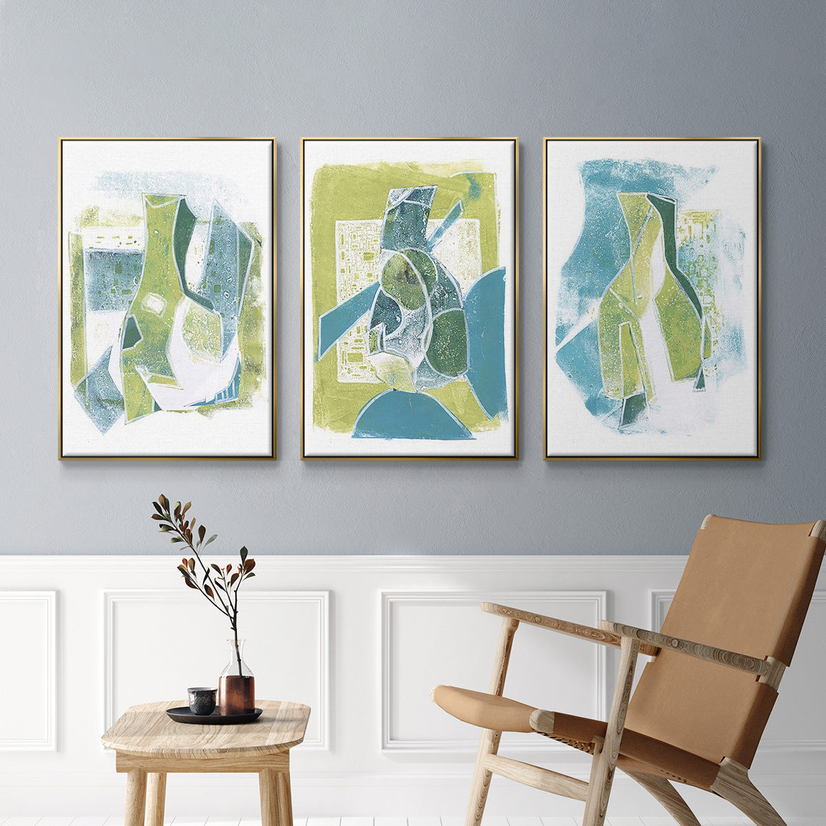 Jubilee Jugs III - Floater Framed Canvas Set