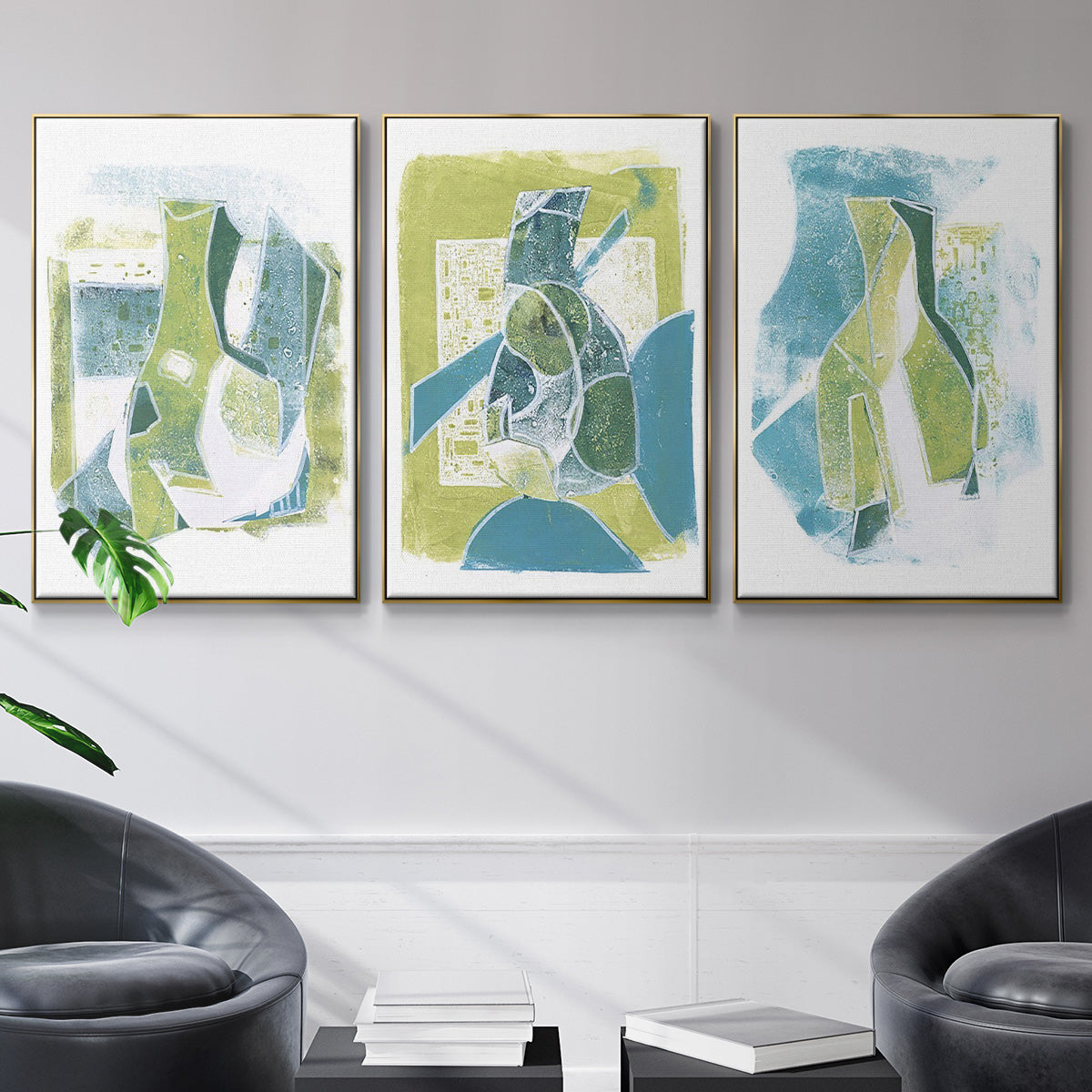 Jubilee Jugs III - Floater Framed Canvas Set