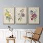 Antique Garden Bouquet I - Floater Framed Canvas Set