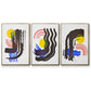 Shifting I - Floater Framed Canvas Set