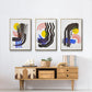 Shifting I - Floater Framed Canvas Set