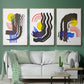 Shifting I - Floater Framed Canvas Set
