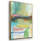 Radiant Horizon I - Floater Framed Canvas Set