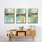 Radiant Horizon I - Floater Framed Canvas Set