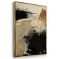 Baked Paintstrokes I - Floater Framed Canvas Set
