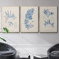 Blue Marine Algae I - Floater Framed Canvas Set