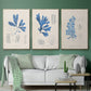 Blue Marine Algae VI - Floater Framed Canvas Set