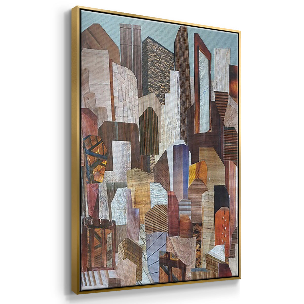 Magenta Garden - Floater Framed Canvas Set
