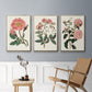 Pink Floral Mix IV - Floater Framed Canvas Set