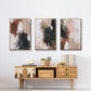 Unbleached Neutrals I - Floater Framed Canvas Set