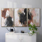 Unbleached Neutrals I - Floater Framed Canvas Set