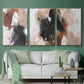 Unbleached Neutrals I - Floater Framed Canvas Set