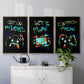 Gamer Tag I - Floater Framed Canvas Set