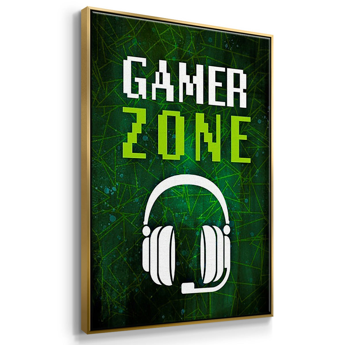 It's Game On I - Floater Framed Canvas Set