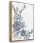 Periwinkle Patch I - Floater Framed Canvas Set