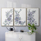 Periwinkle Patch I - Floater Framed Canvas Set