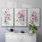 Posy Blooms I - Floater Framed Canvas Set