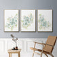 Seafoam Petals I - Floater Framed Canvas Set