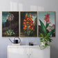 Temple of Flora I - Floater Framed Canvas Set