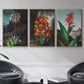 Temple of Flora I - Floater Framed Canvas Set