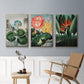 Temple of Flora IV - Floater Framed Canvas Set