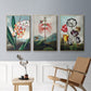 Temple of Flora VI - Floater Framed Canvas Set
