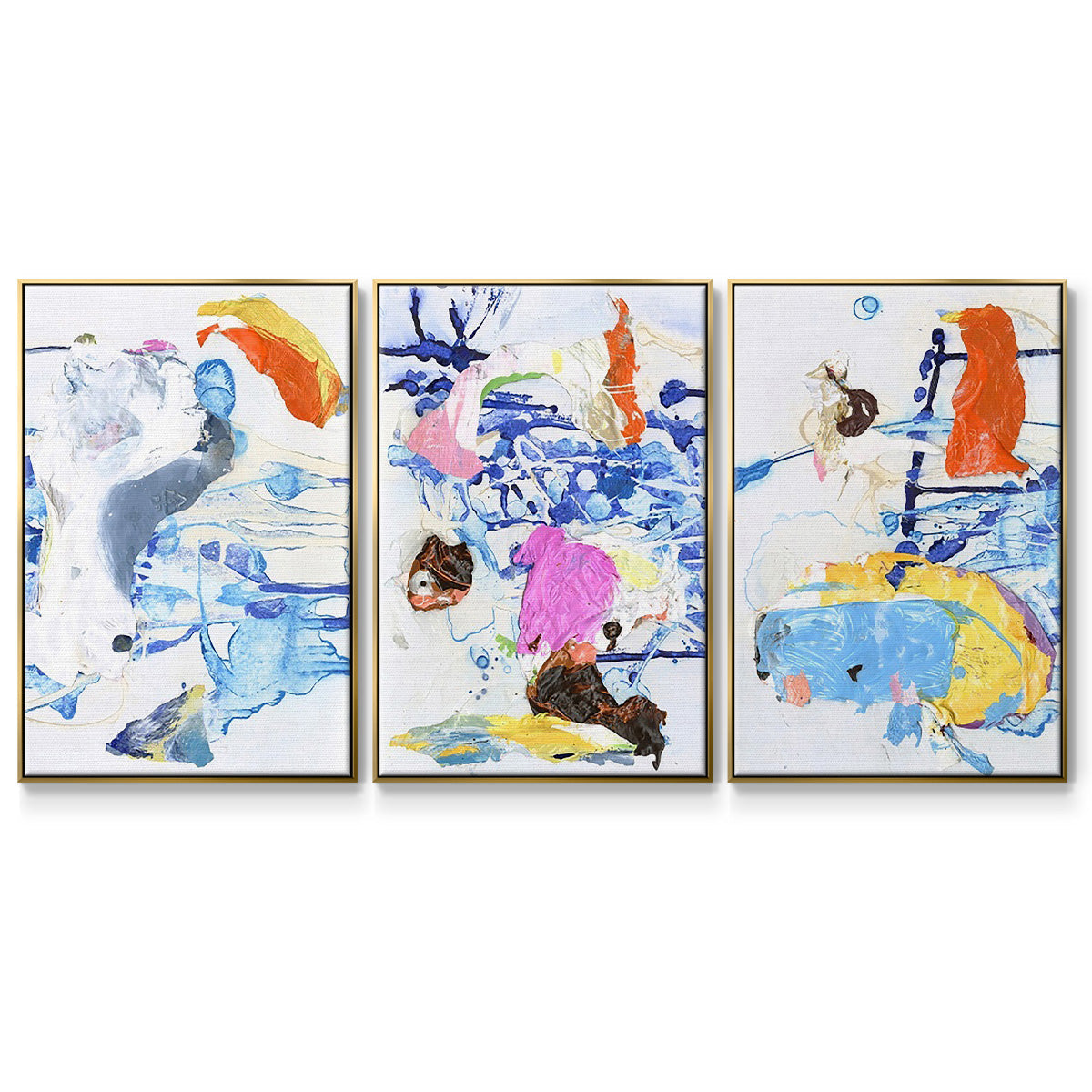 Evidence I - Floater Framed Canvas Set