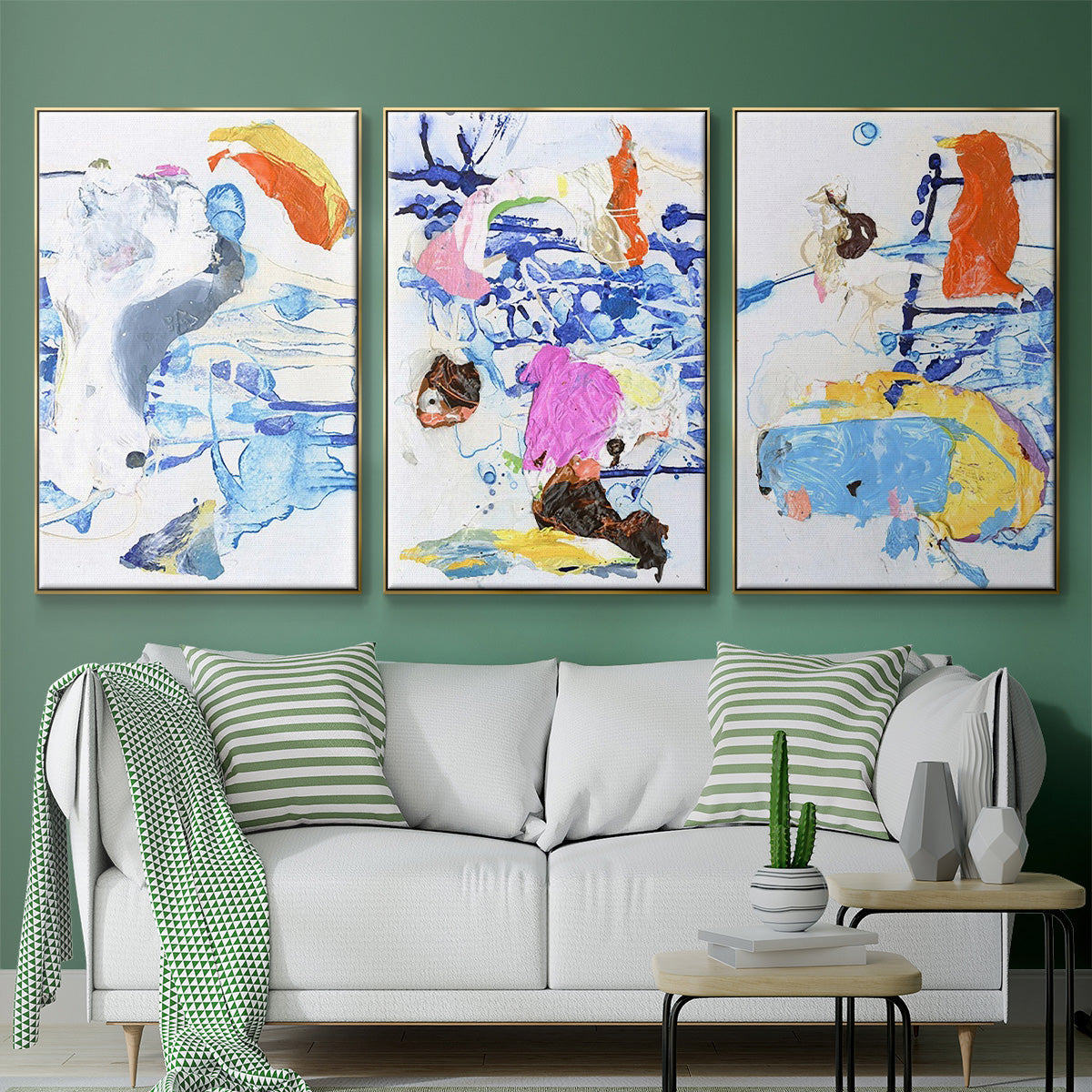 Evidence I - Floater Framed Canvas Set
