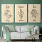 Birth Month VI - Floater Framed Canvas Set
