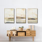 Slate Movement I - Floater Framed Canvas Set