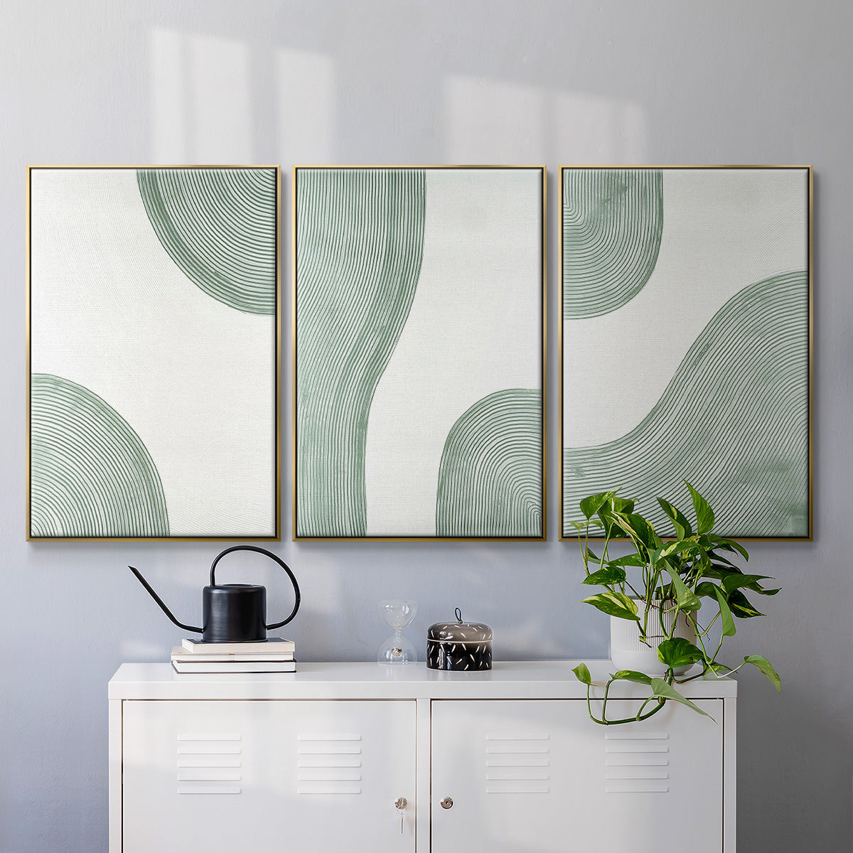 Get Going I - Floater Framed Canvas Set