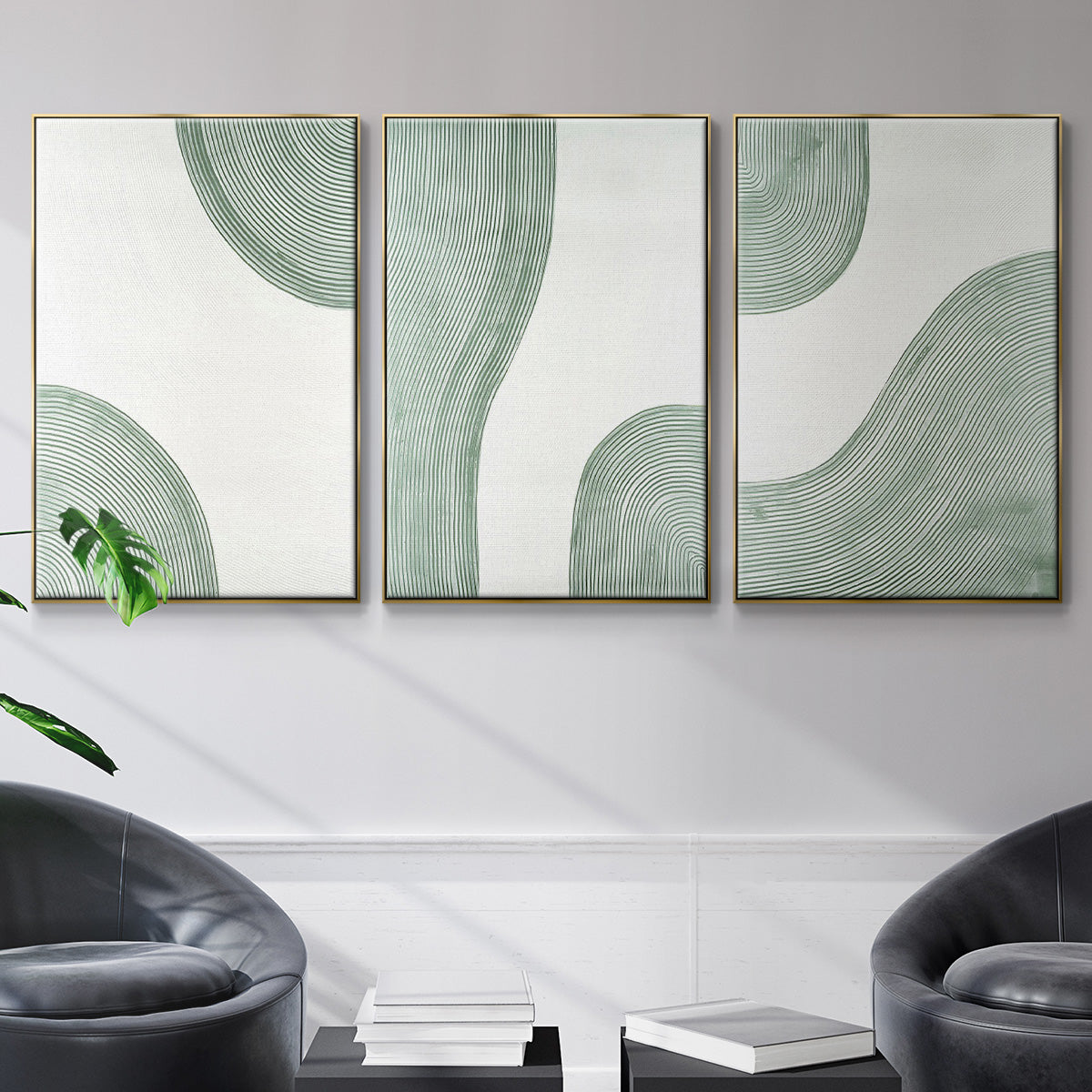 Get Going I - Floater Framed Canvas Set