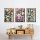 Memory Screen I - Floater Framed Canvas Set