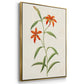 Flowers of the Seasons I - Floater Framed Canvas Set