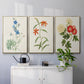 Flowers of the Seasons I - Floater Framed Canvas Set