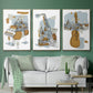 Rehearsal I - Floater Framed Canvas Set