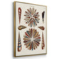 Spiral Shell Formation I - Floater Framed Canvas Set