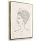 Greek Busts I - Floater Framed Canvas Set