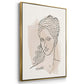 Greek Busts IV - Floater Framed Canvas Set