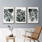 Ink Jungle I - Floater Framed Canvas Set