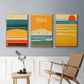 Summer Abroad I - Floater Framed Canvas Set
