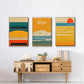 Summer Abroad I - Floater Framed Canvas Set